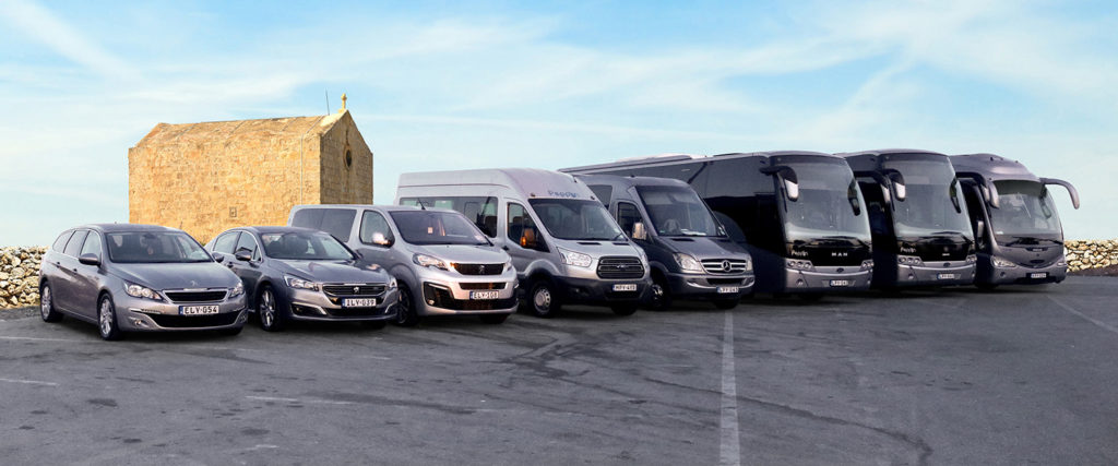 Peppin Transport Minibuses Coach Hire Travel Rental Malta